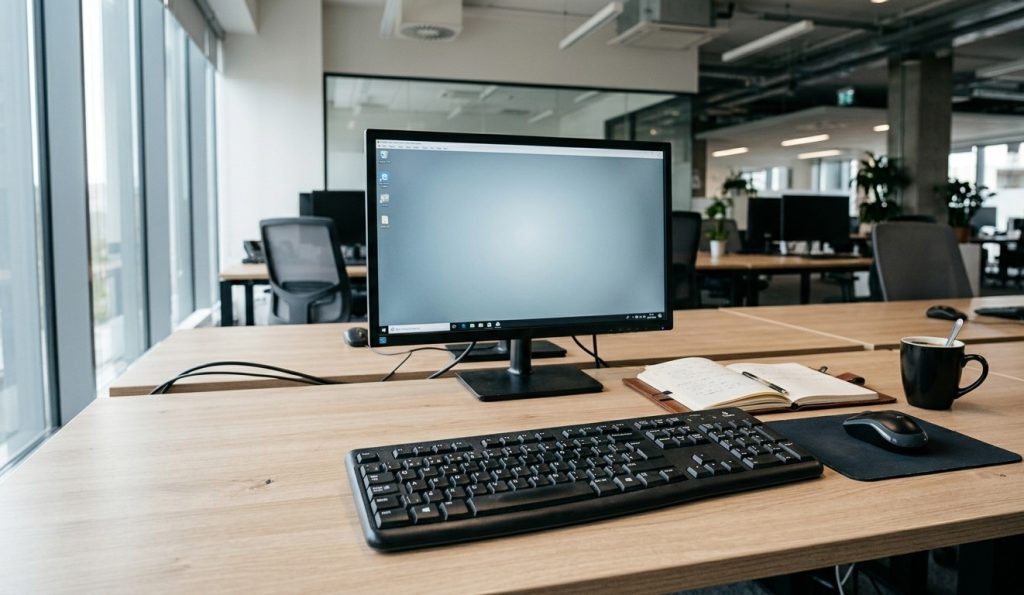 The Hidden Germ Geography of a London Office: Desks, Handles, and the Forgotten Keyboard Problem